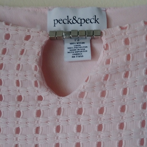 Peck & Peck Eyelet Styled Blouse - Picture 3 of 4
